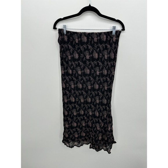 Style & Co. Dresses & Skirts - VTG Women Y2K 90s‎ Midi Skirt L Floral Whimsigoth Dark Romantic Fairy